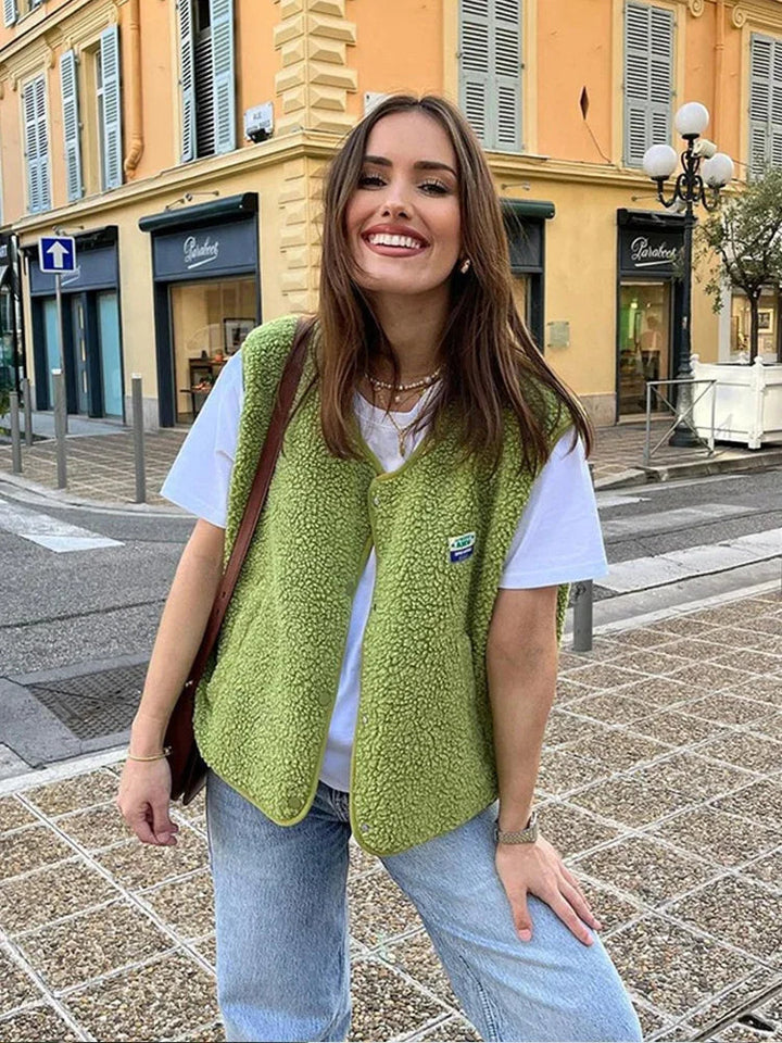 Dame Knap Pe Încălzitor De Corp | Vestă Stratificare Ușoară