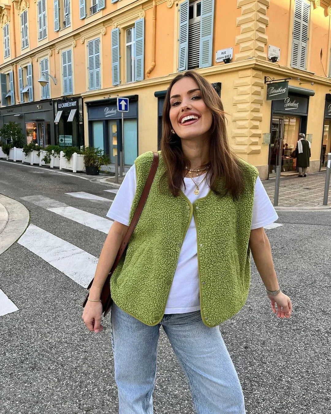 Dame Knap Pe Încălzitor De Corp | Vestă Stratificare Ușoară