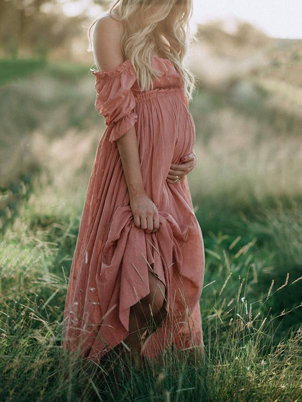 Robe maxi de grossesse pour femme | Essentiel d'été confortable