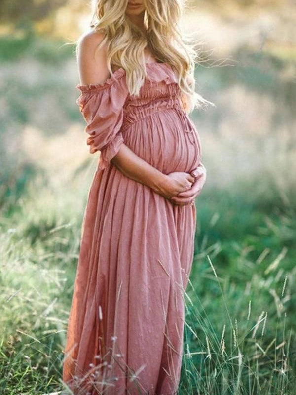 Robe maxi de grossesse pour femme | Essentiel d'été confortable