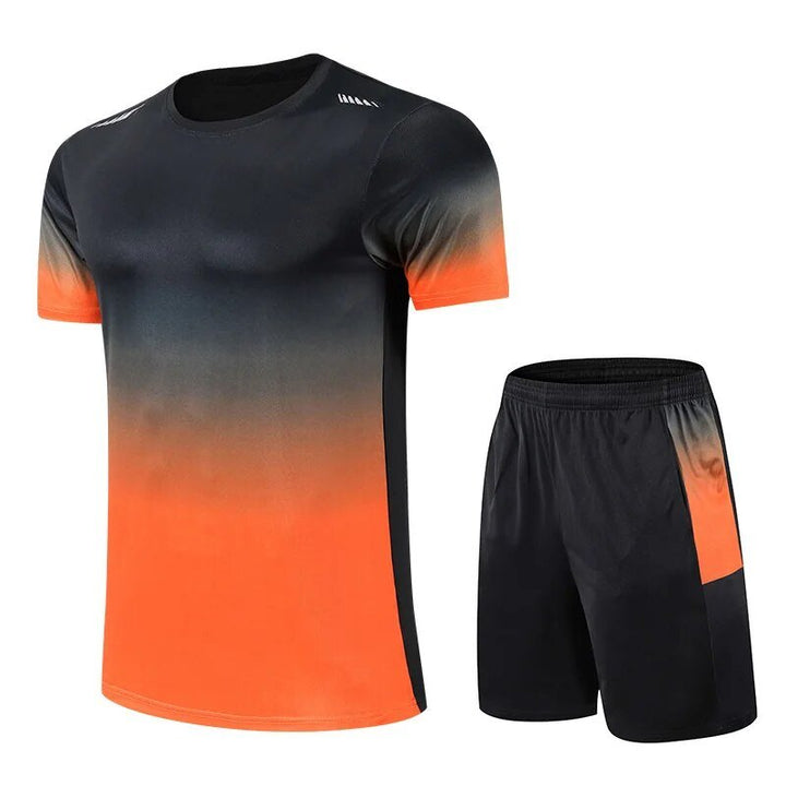 Men's Quick-Dry Sports Set | T-Shirt and Shorts Activewear