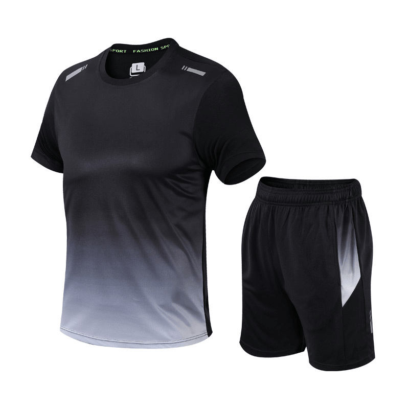 Men's Quick-Dry Sports Set | T-Shirt and Shorts Activewear