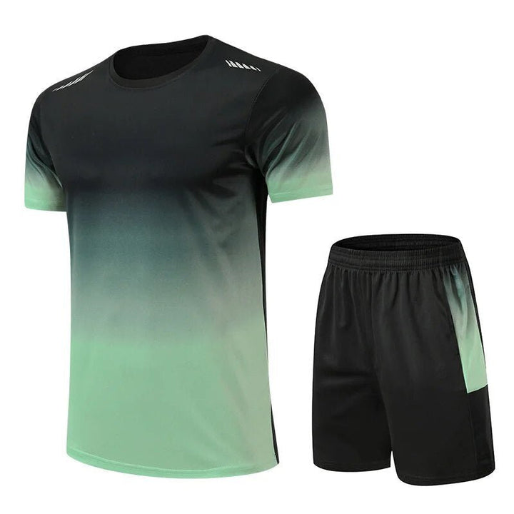Men's Quick-Dry Sports Set | T-Shirt and Shorts Activewear