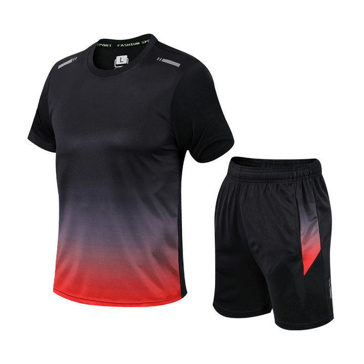 Men's Quick-Dry Sports Set | T-Shirt and Shorts Activewear