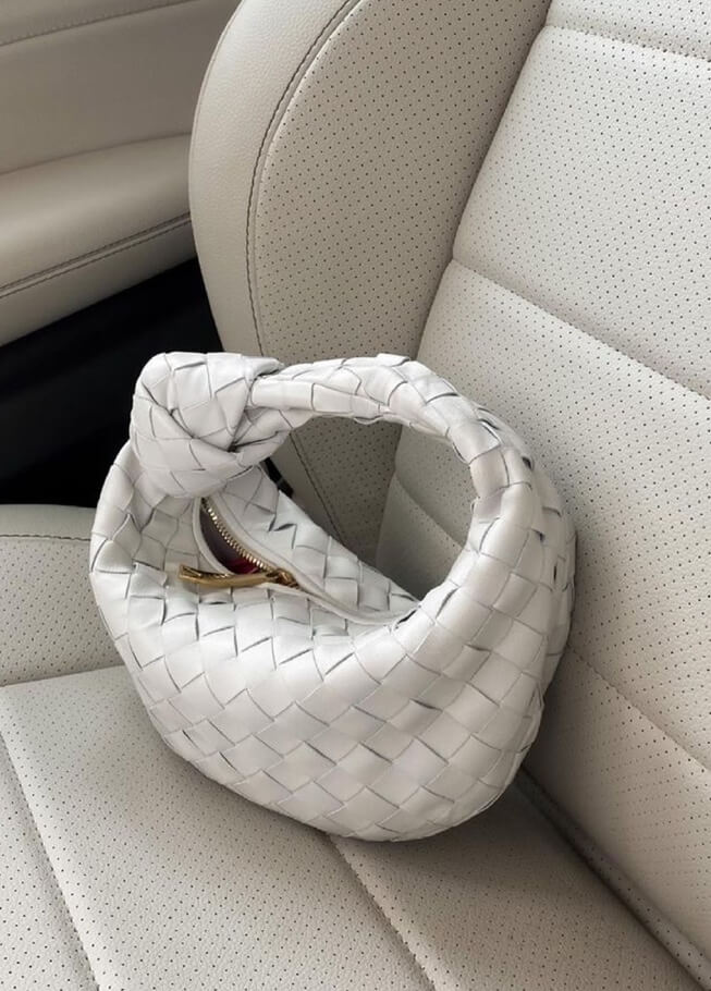 Mini sac tissé pour femme | Sac à main compact pour le quotidien
