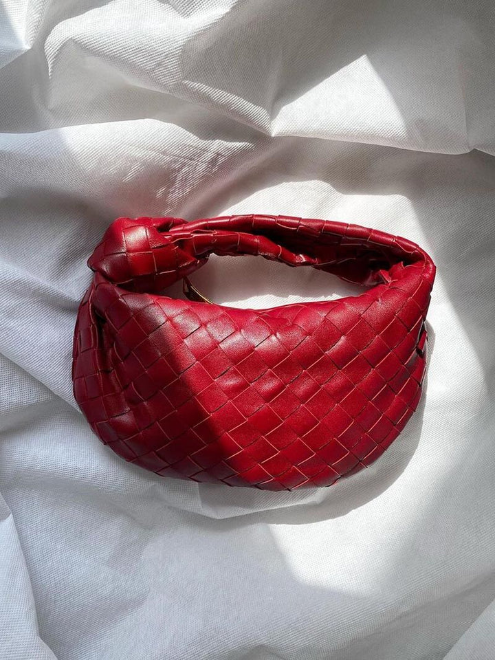 Mini sac tissé pour femme | Sac à main compact pour le quotidien
