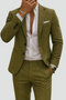 Blazer et pantalon pour homme coupe slim ensemble
