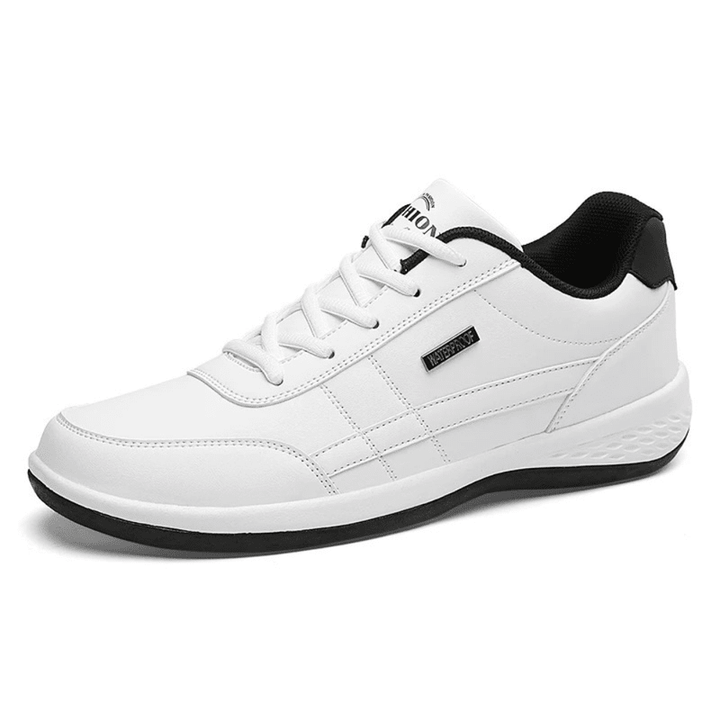Męskie skórzane ortopedyczne buty komfortowe | Swobodny styl
