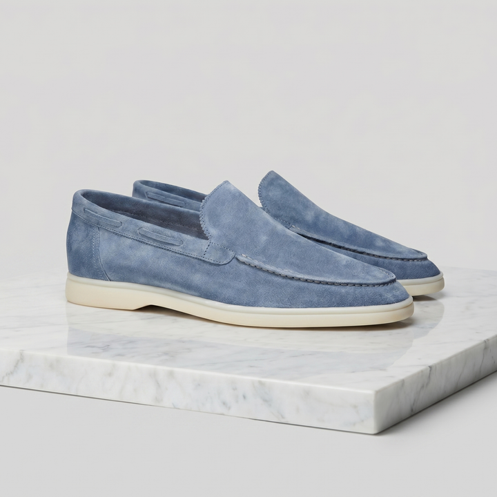 Men's Imitation Suede Slip-On Cabin Slippers
