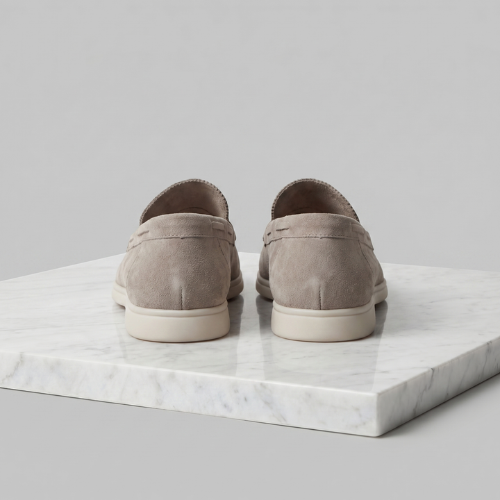 Men's Imitation Suede Slip-On Cabin Slippers