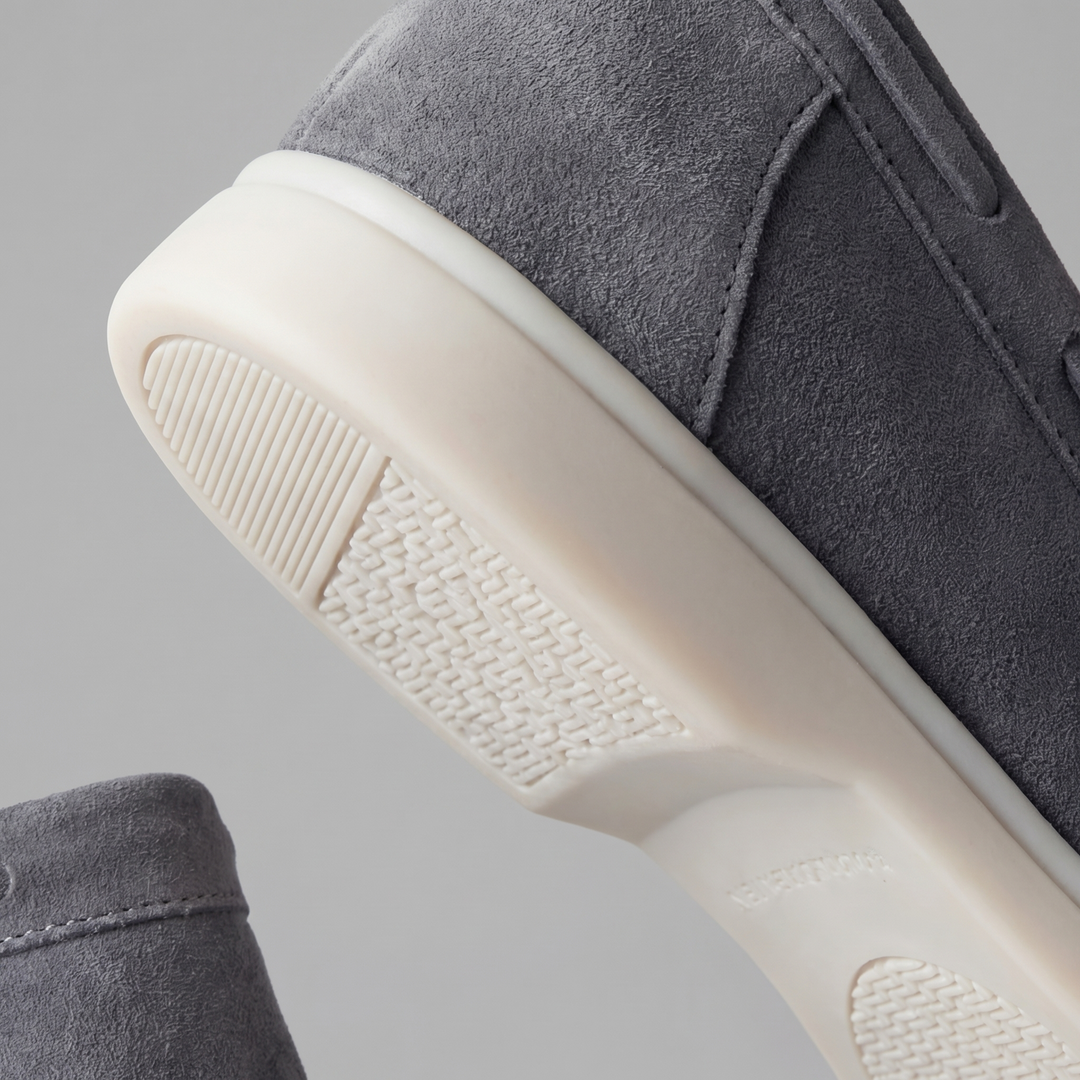 Men's Imitation Suede Slip-On Cabin Slippers
