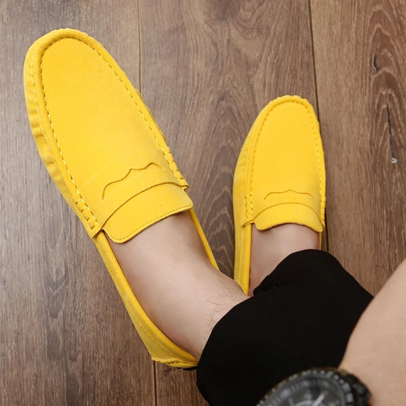 Ανδρικά Άνετα Παντόφλες από Σουέτ | Χαλαρά Slip-On