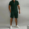 Set Polo și Pantaloni Scurți pentru Bărbați | Ținută Casual și Elegantă de Vară