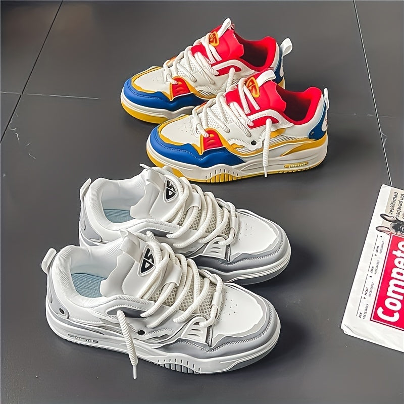 Men's Chunky Sneakers | Thick Sole Casual Style