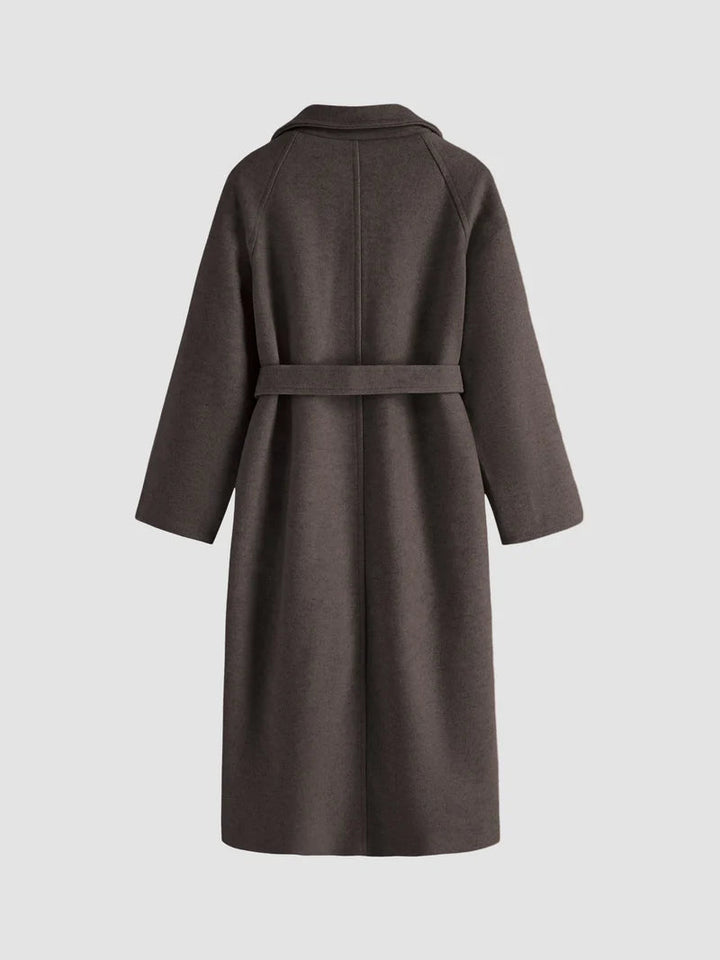 Dame Uldblanding Maxi Vinterfrakke