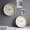 Horloge murale en bois nordique | Pièce temporelle en bois